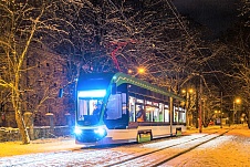 Трамваи отправились на паромах в Калининград