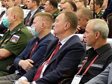 Military builders at the forum ARMY-2021 
