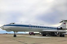 Oboronlogistics resumed flights from Arkhangelsk to Novaya Zemlya after maintenance works on Tu-134